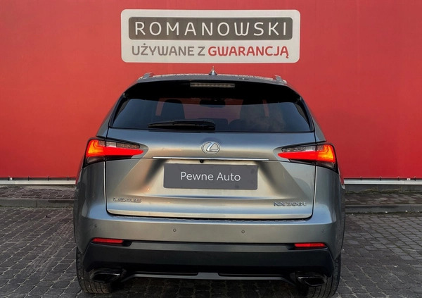 Lexus NX cena 127900 przebieg: 62076, rok produkcji 2017 z Jedlicze małe 254